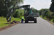 Odbudowa drogi powiatowej-9
