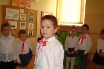 Obchody Święta Niepodległości - przedszkole w Grądach
