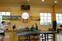 Powiatowa Gimnazjada w tenisie stołowym chłopców