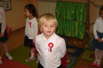 Przedszkolaki z Grądów uczcili Święto Niepodległości -13